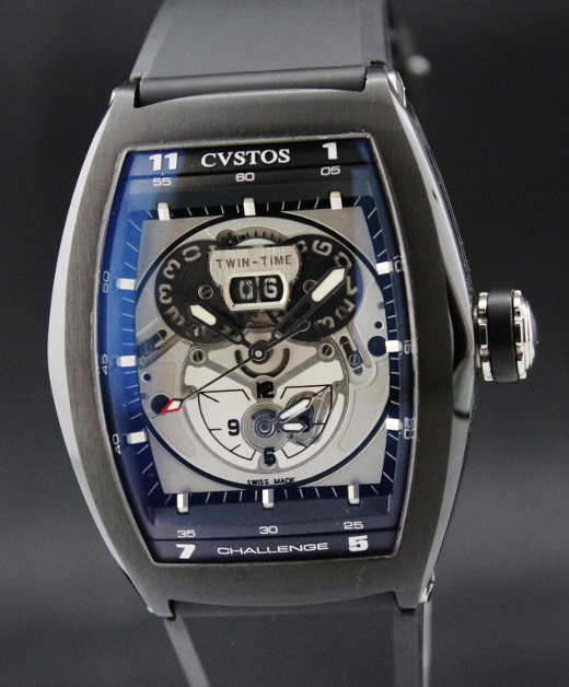 (image for) LIKE NEW CVSTOS PVD STEEL CHALLENGE TWIN TIME